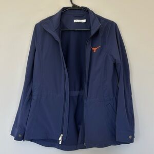 Peter Millar, women’s jacket, size small, navy, UT logo on left chest